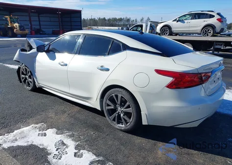 2017 Nissan Maxima 3.5 Platinum z USA, uszkodzony, nr VIN 1N4AA6AP0HC375046